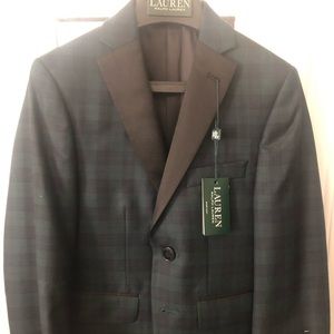 Ralph Lauren Boys Hunter Green Evening Jacket